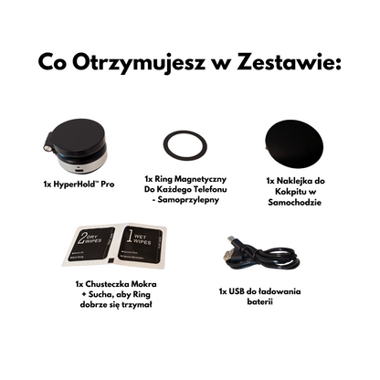 HyperHold™ Pro: Elektryczny Uchwyt na Smartfona